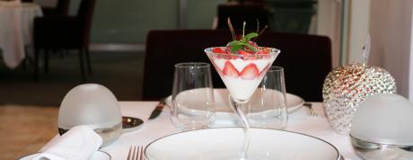 Recette de dessert à la fraise - Restaurant Le N3, à Vichy (Auvergne)